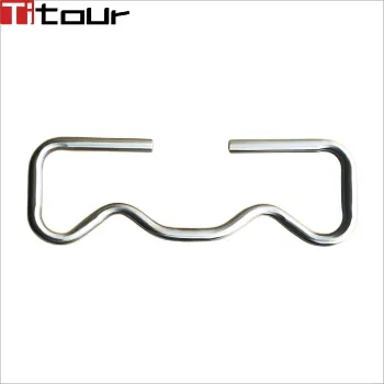 Titanium Brompton P handlebars
