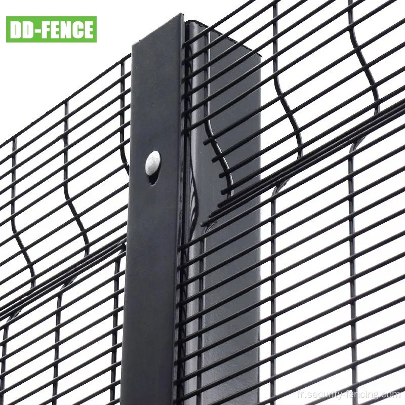 BS1722-14 High Security Fence pour la centrale ferroviaire