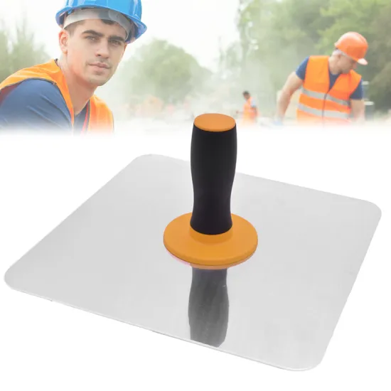 Aluminium Trowel Mortar Board Holder Construction with Handle Plastering Tool DTT88