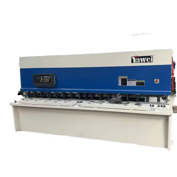 Jiangsu Yawei 8*3200 CNC Metal Shear Machine for Stainless Steel, Carbon Steel, and Aluminum Plate Cutting