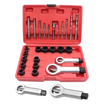 Screw Extractor and Nut Splitter Tool Set