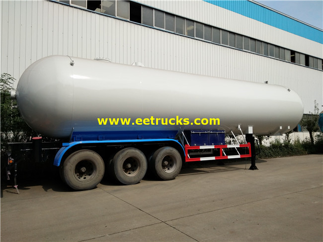 56cbm 29ton Propane Delivery Trailers