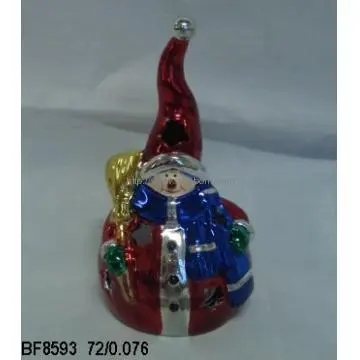 Figurines Christmas Ceramic Ornaments Ceramic Snowman