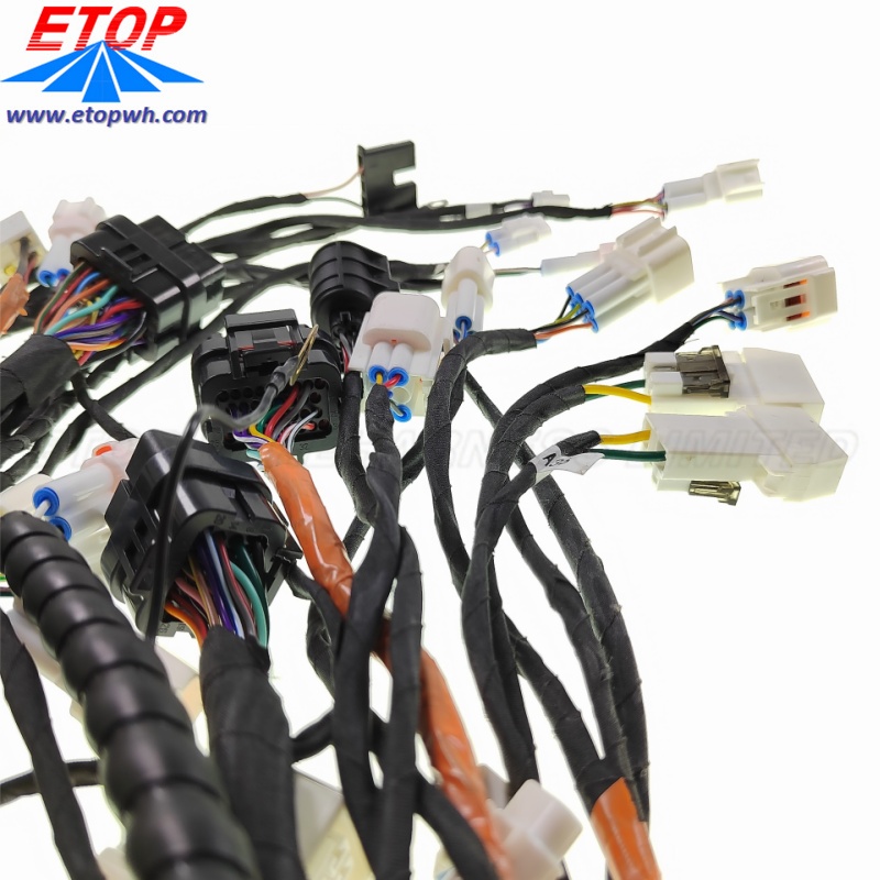 Custom electric scooter cable assembly