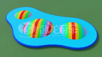 Factory Hot Sale Inflatable jumping cloud