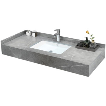 Modern Wall Hung Marbled Vanity Sink