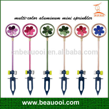 multi -color aluminum big gun sprinkler
