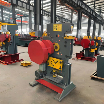 Hydraulic Iron Worker for Angle Steel, Channel Steel, Square Steel Cutting Machine in Factory