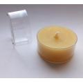 Vintage Clear Hand Glass Crafted Tealight Candle ผู้ถือเทียน