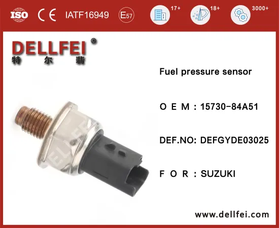 New Diesel Common Rail System with Fuel Rail Pressure Sensor 15730-84A51 for SUZUKI