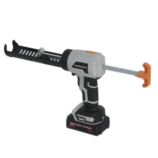 Professional Lithium Battery-Powered Heavy Duty Electric Caulking Gun for Construction: Perfect Tool for Applying Silicone Sealants and Adhesives
