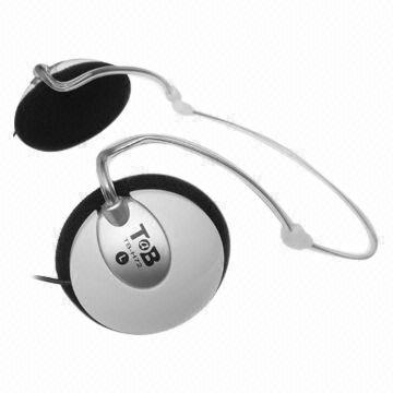 Neck-band Headphones with Single Side Wire