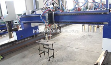 China Jinan Cutting Factory Directly Sale Gantry Series CNC Plasma / Flame Cutting Machine Pinion