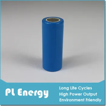 Cylindrical 3.2V 2000mAh LiFePO4 22650 Battery