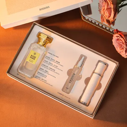 50+5ml RISSERS Rose Paris Perfume Gift Set