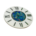 Natürliches Mop -Uhren -Zifferblatt mit Mosaikopal