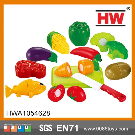 New Popular Play Kids Plastic Toy Food Set