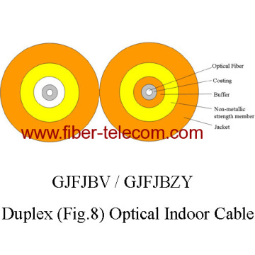 Duplex Fig.8 hồ sợi cáp quang Gjfjbv / Gjfjbzy