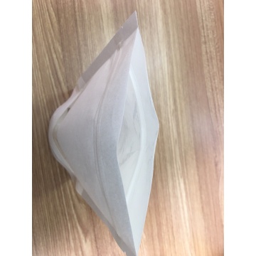 100% Compostable/Biodegradable Kraft Paper Bag with Window