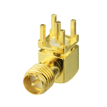 Factory Price Right Angle PCB Edge Mount SMA Female Connector