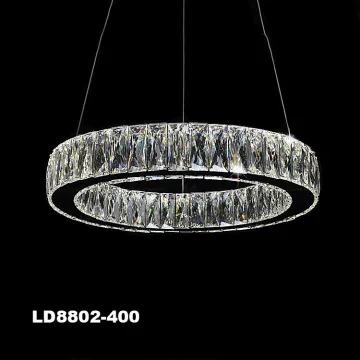 fancy modern chandelier crystal light led lamp
