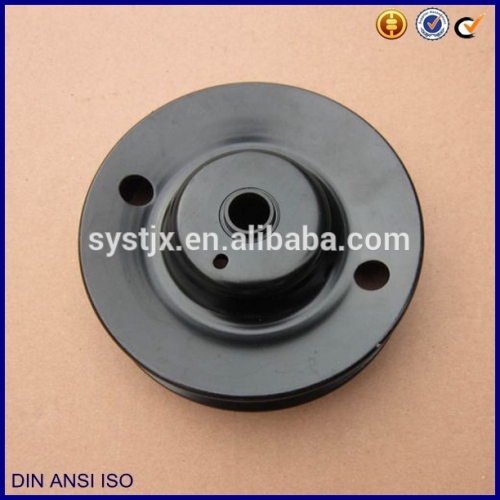 Position bore press form automobile pulley