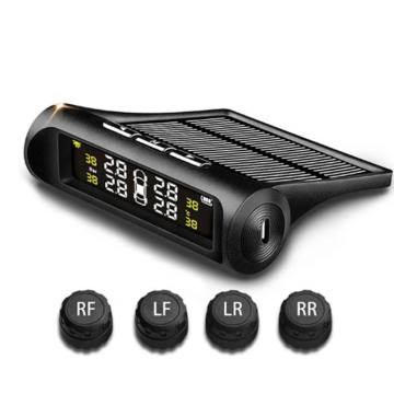 JYCTEC Car TPMS Solar Powered LCD Display External Tyre Pressure Sensor