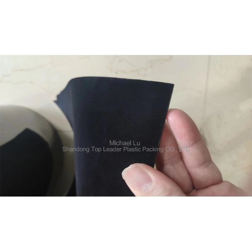 0.9mm blue rigid flocked ps sheet thermoforming packaging