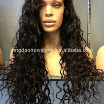 Full Lace Human Hair Wigs Wavy 7A Brazilian Glueless Full Lace Wigs 150% Density Curly Human Hair Lace Front Wigs Black Women