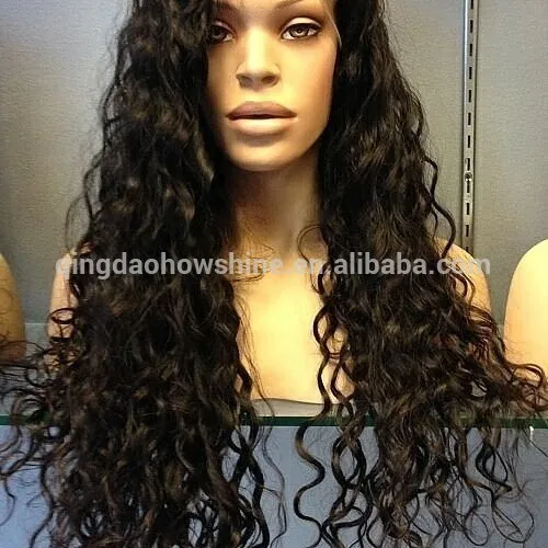 Full Lace Human Hair Wigs Wavy 7A Brazilian Glueless Full Lace Wigs 150% Density Curly Human Hair Lace Front Wigs Black Women