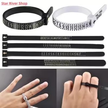 Multi-Size Ring Sizer: Accurately Measure Ring Size in UK, US, JP, EU for Men and Women