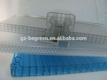 Hot selling soundproof U locked polycarbonate sheet