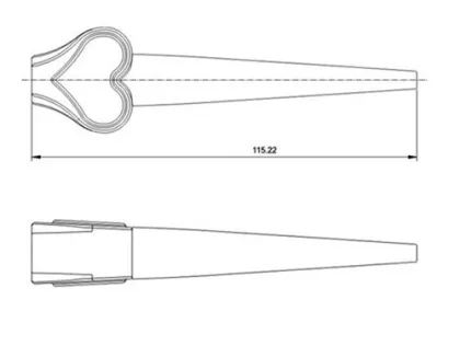 Makeup Pink Liquid Eyeliner Container