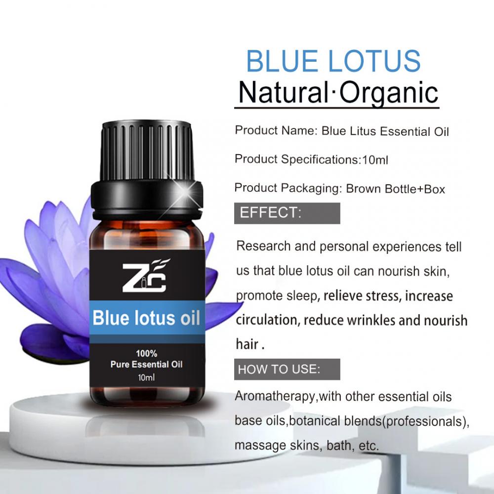 100% Pure Blue Lotus Flower Essential Oil Candle Making