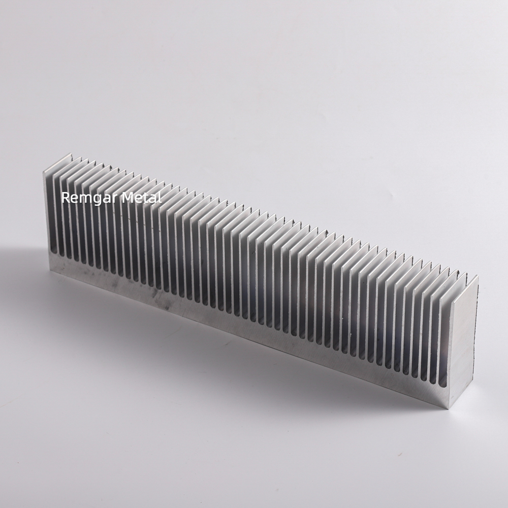 Large Size Igbt Solar Inverter Custom Aluminum Extrusion Heat Sink Jpeg