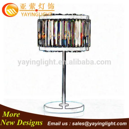 Glass crystal table lamp for Restaurant,crystal desk light hotel table lamp