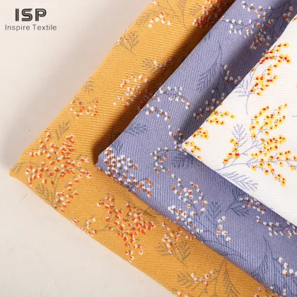 Viscose Material Twill Fabric Stocklot Rayon Tencel Printed