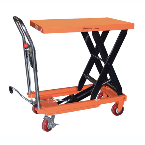 Foot Lift Drive Actuation and Scissor Lift table