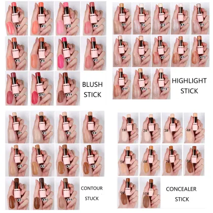 Blush Stick Private Label Mini White Stick Shimmer Matte Cream Cheek Blush Blush Custom Logo Makeup Blush Private Label