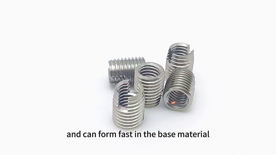 Zhengzhou Henan Manufacturer M14*2.0 Steel Self-Tapping Inserts Zinc Thread Insert" 

However, to make it more SEO-friendly and precise, consider this:

"Henan Manufacturer M14*2.0 Steel Self-Tapping Inserts with Zinc Coating and Three Cutting Edges