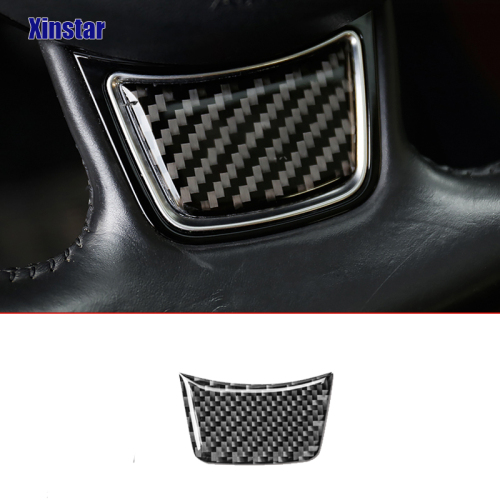 Carbon Fiber Car Steering Sheel Sticker For Audi A1 A3 A4 A5 A6 A7