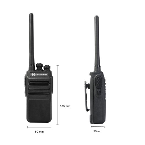 Radios de dos vías portátiles resistentes aficionados de ECOME ET-95