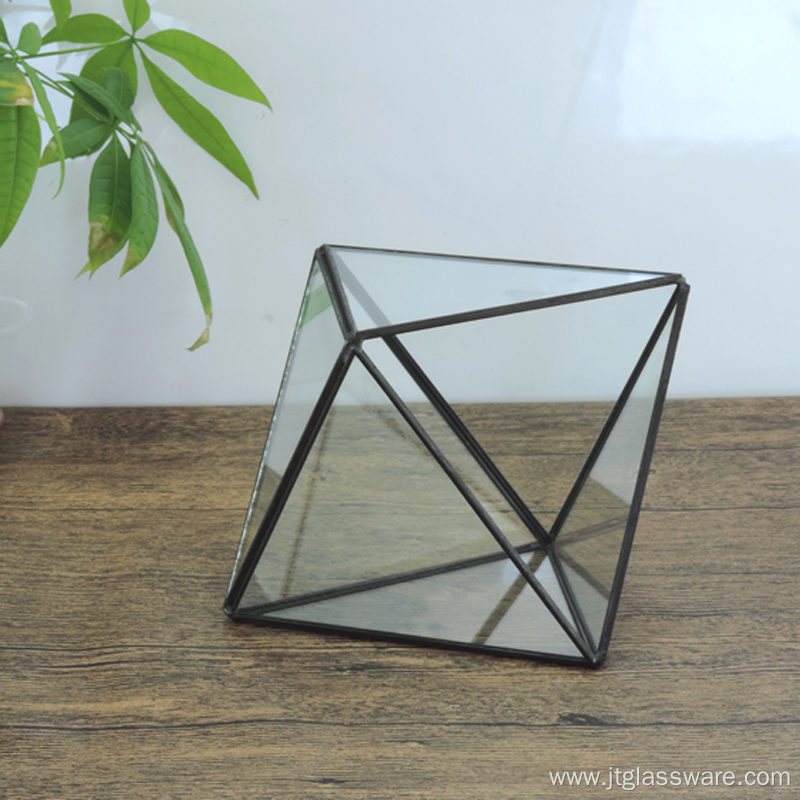 Greenhouse Balcony Glass Garden Flowers Cube Terrarium