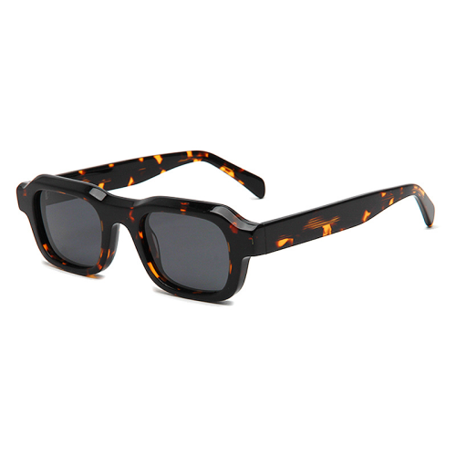 Custom Vintage Chunky Square Acetate Sunglasses