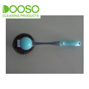 Long Handle Round Head Wire Pot Brush DS-217A