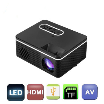 Portable Mini LED Projector S361 320x240 Pixels 600Lumens Projector Home Media Player Built-in Speaker