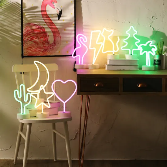Creative LED Neon Light Star Decorative LED Light for Party Home Holiday