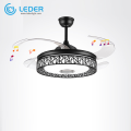 Ventilateur de plafond moderne LEDER avec lumières