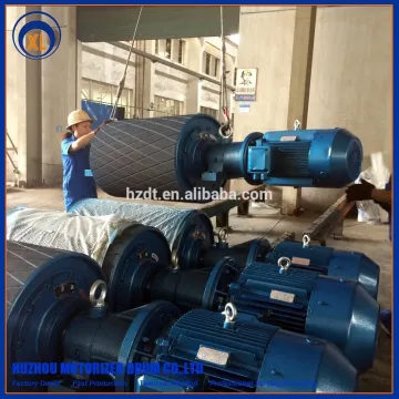YTH drum belt conveyor electric parts drive pulley conveyor roller