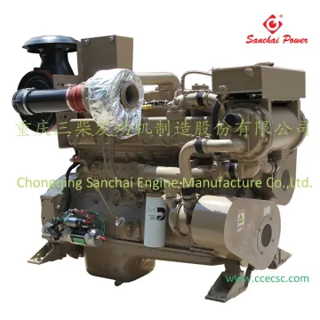 Silent Boat Chinese Marine Engine Propulsion Engine 250hp-450hp